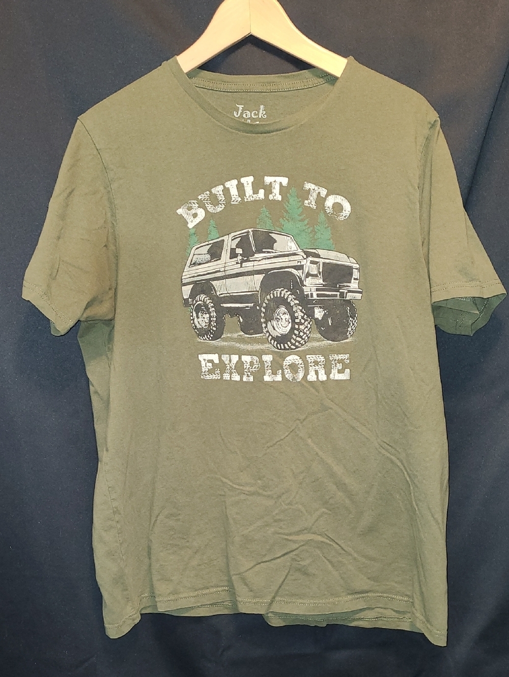 Ford Bronco T-shirt Mens Graphic Tee